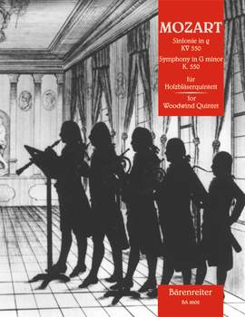Mozart, WA: Symphony No.40 in G minor (K.550) arranged for Woodwind Quintet