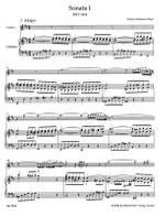 Bach, JS: Sonatas (6) for Violin and obbligato Harpsichord (BWV 1014 - 1019) Performance part. Fingerings & bowings by Andrew Manze (Urtext) Product Image