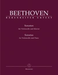 Beethoven, L van: Complete Sonatas for Violoncello and Piano. (Op.5 Nos.1 and 2, Op.69, Op.102 Nos 1 and 2) (Urtext)
