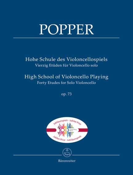 Popper, D: High School of Violoncello Playing. 40 Studies Op.73