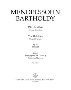 Mendelssohn, F: Hebrides, The. Overture Op.26 (Urtext)