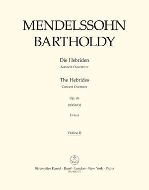 Mendelssohn, F: Hebrides, The. Overture Op.26 (Urtext)