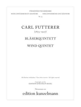 Futterer, Carl: Quintett B-Dur