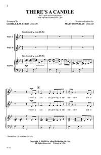 Mary Donnelly/George L.O. Strid: There's a Candle 2-Part