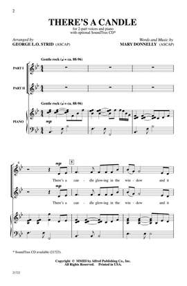 Mary Donnelly/George L.O. Strid: There's a Candle 2-Part