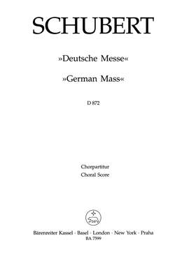 Schubert, F: German Mass (D.872) (Urtext)
