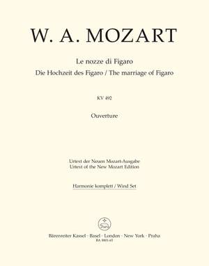 Mozart, WA: Marriage of Figaro (Overture) (K.492) (Urtext)