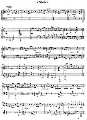 Stranz, U: Skizzen (6), (Sketches, 6) for Piano (1987)