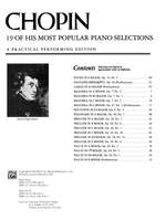 Frédéric Chopin: 19 of His Most Popular Piano Selections Product Image