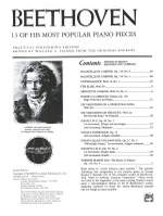 Ludwig van Beethoven: 13 Most Popular Pieces Product Image