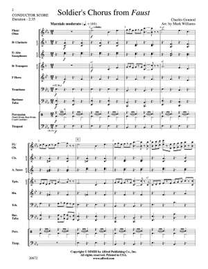 Charles François Gounod: Soldier's Chorus from Faust