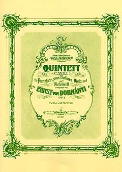 Ernst von Dohnanyi: Klavierquintett c-moll Op. 1