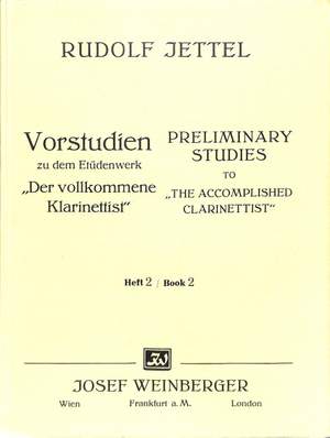 Jettel, Rudolf: Preliminary Studies Book 2 (clarinet)