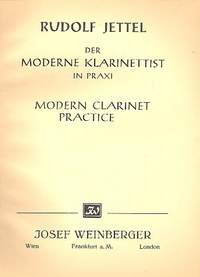 Jettel, Rudolf: Modern Clarinet Practice Book 2