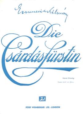 Kalman, Emmerich: Tanzen Moecht'ich (piano)
