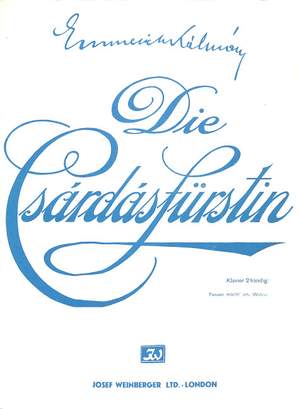 Kalman, Emmerich: Tanzen Moecht'ich (piano)