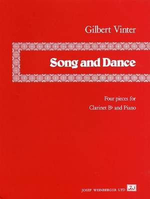Vinter, Gilbert: Song & Dance (Bb Clarinet/Piano)