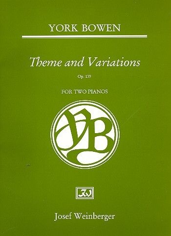 Bowen, York: Theme and Variations (two pianos)