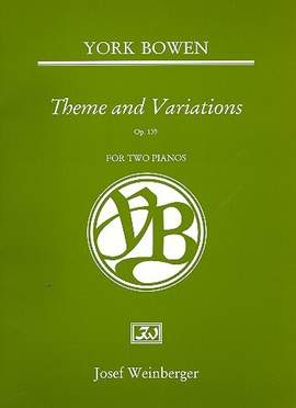 Bowen, York: Theme and Variations (two pianos)