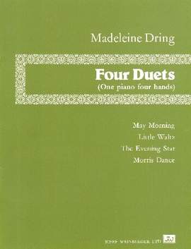 Dring, Madeleine: Four Duets (piano duet)