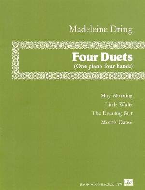 Dring, Madeleine: Four Duets (piano duet)