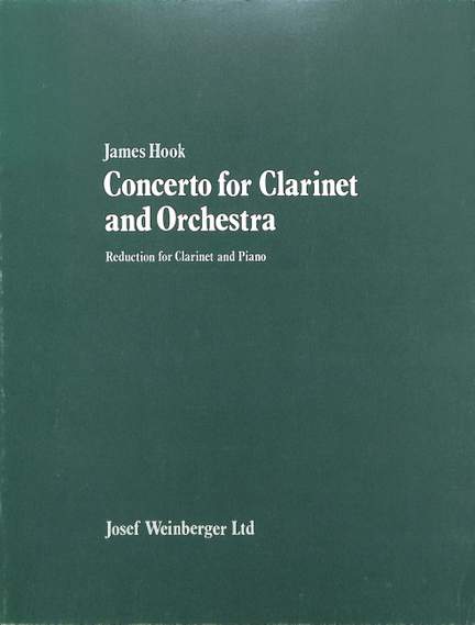 Hook, James: Clarinet Concerto