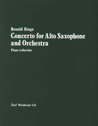 Binge: Concerto for Alto Saxophone