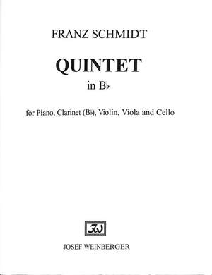 Franz Schmidt: Quintet in Bb major