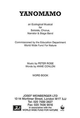 Rose, Peter: Yanomamo (word book)
