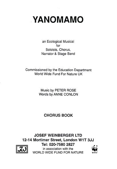 Rose, Peter: Yanomamo (chorus book)
