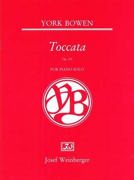 Bowen, York: Toccata op.155 (pno solo)