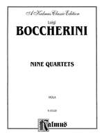 Luigi Boccherini: Nine Selected String Quartets Product Image