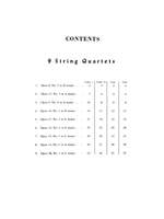 Luigi Boccherini: Nine Selected String Quartets Product Image