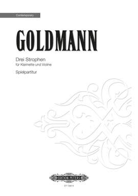 Goldmann, F: 3 Strofen
