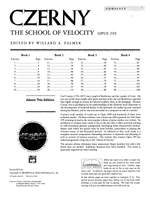 Carl Czerny: School of Velocity, Op. 299 (Complete) Product Image