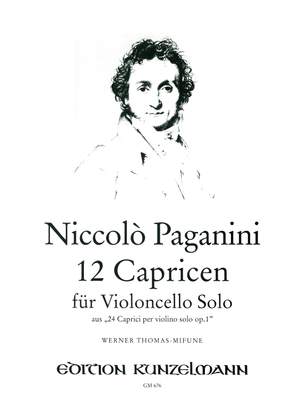 Paganini, Niccolò: 12 Capricen