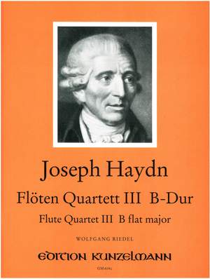 Haydn, Joseph: Flöten Quartett III B-Dur