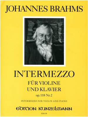 Brahms, Johannes: Intermezzo op.118 Nr. 2