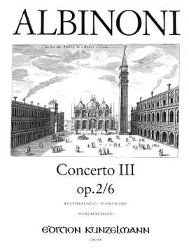 Albinoni, Tommaso: Concerto III op.2/6