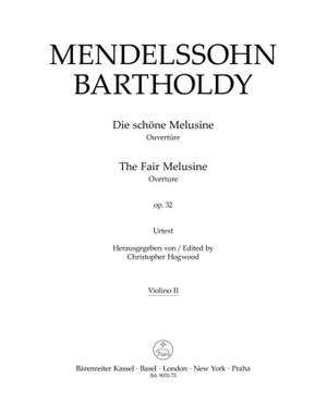 Mendelssohn, F: Fair Melusine, The. Overture Op.32 (Urtext)