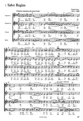 Liszt: Ave maris stella; Salve Regina