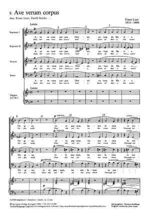 Liszt: Ave verum corpus (S 44)