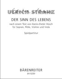 Stranz, U: Der Sinn des Lebens