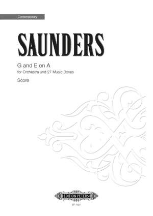 Saunders, R: G and E on A