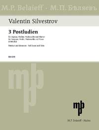 Silvestrov, V: Three Postludes