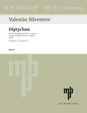 Silvestrov, V: Diptychon