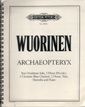 Wuorinen, C: Archaeopteryx