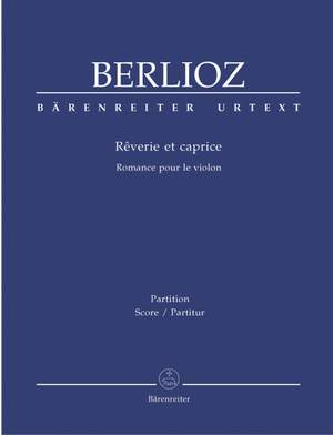 Berlioz, H: Reverie et caprice. Romance for Violin (Urtext)