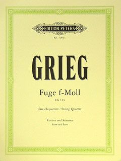 Grieg, E: Fuge f-Moll