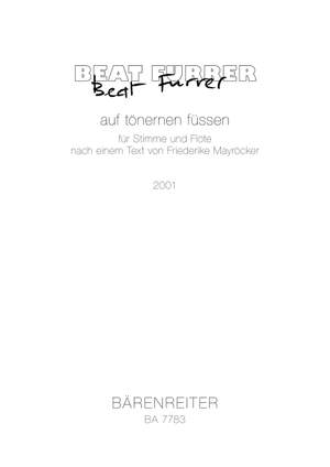 Furrer, B: auf toenernen fuessen